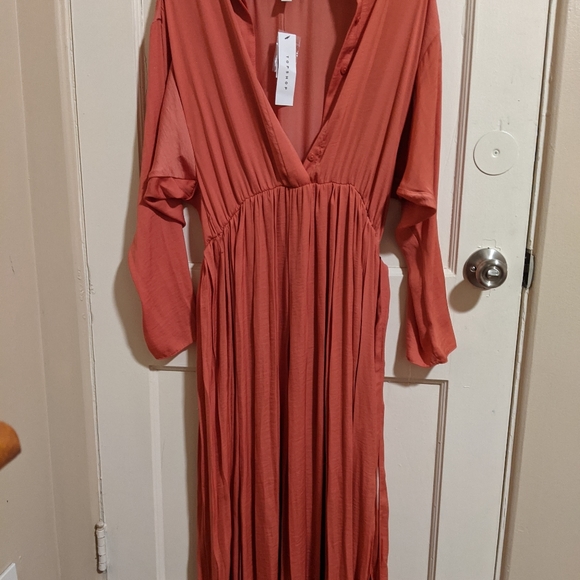 Nwt topshop midi dress - Picture 3 of 6